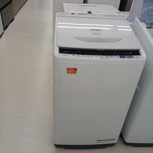 ★ジモティー割あり★7kg洗濯機　日立　BW-V70BE5　2017年製　高さ(H)98× 幅(W)57× 奥行(D)59cm)　【joh1685】