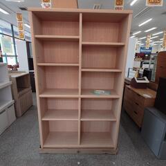 「ジモティー見た」で10％OFF！【本棚】本棚 ブックシェルフ 飾り棚 未使用品 アウトレット家具 :ナチュラル