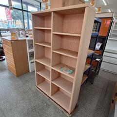「ジモティー見た」で10％OFF！【本棚】本棚 ブックシェルフ 飾り棚 未使用品 アウトレット家具 :ナチュラル