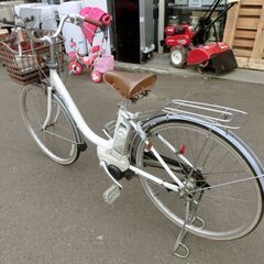 電動アシスト自転車 26インチ ヤマハ new PAS シティサイクル 鍵付き
