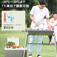 【未使用】22L ポータブル冷蔵庫　車載冷蔵庫