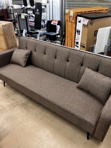 HOMEMAKERホームマーカーソファベッド未使用品ファブリックNo.698※現金、クレジット、スマホ決済対応※