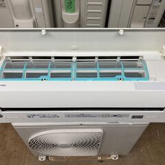 K05418　中古エアコン 東芝 2019年製 主に6畳用 冷房能力 2.2KW / 暖房能力 2.2KW