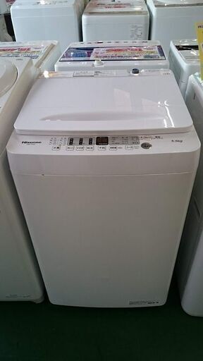 【愛品倶楽部柏店】保証充実 ハイセンス 2021年製 5.5kg 全自動洗濯機 HW-T55F