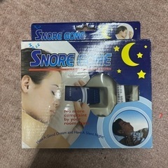 SNORE GONE　快眠キット　いびき防止装置