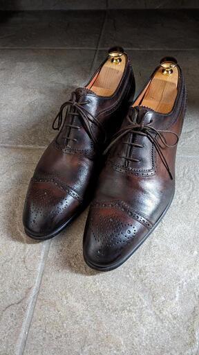 サントーニ Santoni 革靴 状態良好