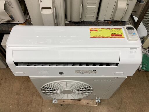 K05420　中古エアコン コロナ 2021年製 主に6畳用 冷房能力 2.2KW / 暖房能力 2.2KW