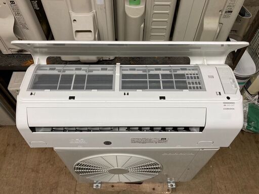 K05420　中古エアコン コロナ 2021年製 主に6畳用 冷房能力 2.2KW / 暖房能力 2.2KW
