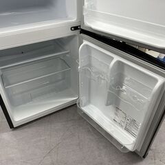 冷蔵庫 90L 2ドア 2019年製 JR090ML01GM maxzen 黒 90Lクラス 九十Lクラス マクスゼン 札幌市手稲区