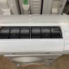 K05423　中古エアコン 富シャープ 2019年製 主に6畳用 冷房能力 2.2KW / 暖房能力 2.5KW