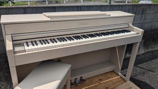 ★大阪〜岡山〜兵庫〜鳥取市〜福山〜大阪まで配達無料！送料込みYAMAHA 電子ピアノ CLP-545WA 15年製激可愛い＆ほぼ新品 ⑧\nジモティーが一番安い！ジモティーが一番安い！楽器