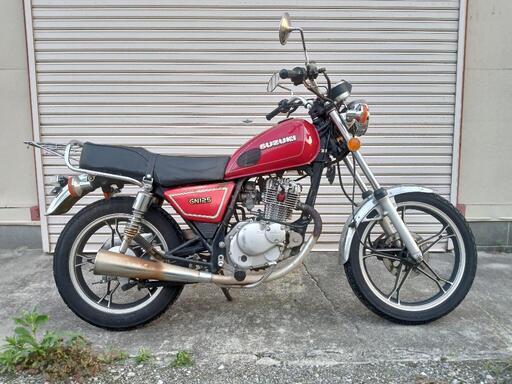 【バイクショップｅ】SUZUKI、ＧＮ125、４スト