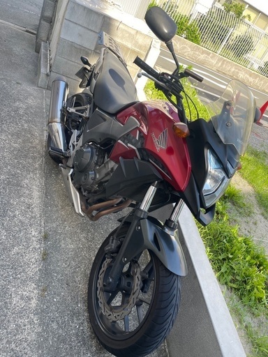 HONDA400X 距離多！格安！乗って帰れます