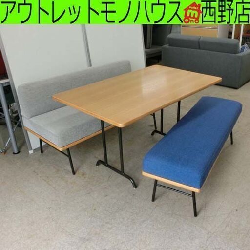 ウニコ ダイニングセット ファニート 4人掛け カバー付き テーブル＋ベンチ＋ヘッドレストベンチ ３点セット unico 札幌市 西区 西野店