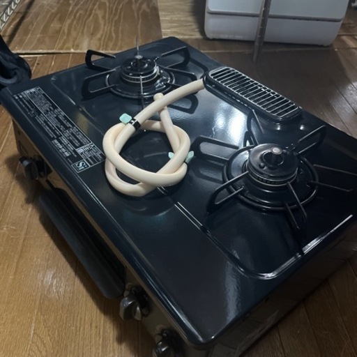 ガスコンロ LPガス用 パロマ paroma 2020年製 PA-S71B-L 左強火力 パロマ