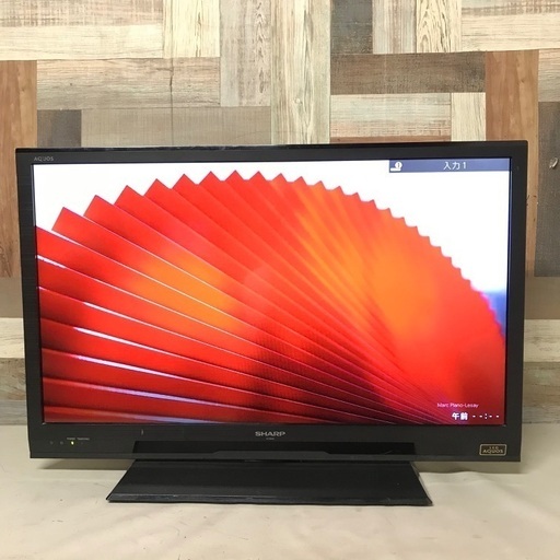 ①即日受渡❣️SHARP AQUOS32型 HDMI×2端子USB端子付き8500円