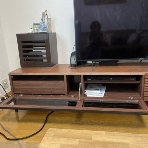 幅200cm］テレビ台 完成品 テレビボード 50型 ストーン調 TV台 ローボード【超大型商品】〔71050010〕 — 【公式】タンスのゲン本店 - 家具・インテリアのネット通販