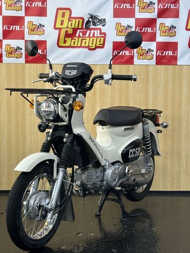 [商談中][ローン可][3カ月保証付]ホンダ　HONDA 　クロスカブ50　CROSS CUB 50　3500km　AA06　 エンジンオイル・バッテリー新品交換   無料配送エリア有り　ナンバー登録代行受付中　バンガレージ京都