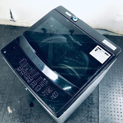 ID:sh30750 ニトリ 洗濯機 一人暮らし 中古 2022年製 全自動洗濯機 6.0kg ブラック 送風 乾燥機能付き NTR60BK  【リユース品：状態C】【送料無料】【設置費用無料】
