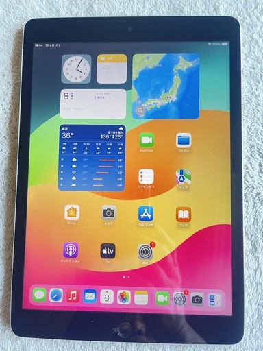 iPad 第９世代 10.2インチA2602 Wi-Fi silver ６４GB  バッテリー９３% 　00008