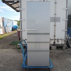 △AQUA アクア 4ドア ノンフロン冷凍冷蔵庫 355L 右開き AQR-36JL(S