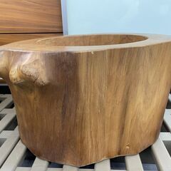 天然木 ミニうすセット 1升用 木製 杵 臼 餅つき 餅 正月 きね うす 札幌市手稲区