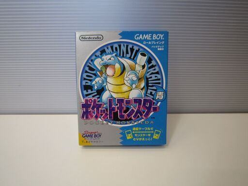 任天堂 / Nintendo  ゲームボーイ　(GAME　BOY)　用ソフト  ポケットモンスター青 初期版　  ポケモン