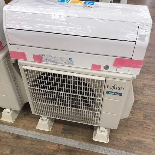 エアコン　富士通　おもに6畳用　2019年製　3ヶ月保証付き