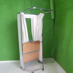 (発送もOK)　折り畳み式フィッティングルーム キャスター付き■試着室・催事■C-1451