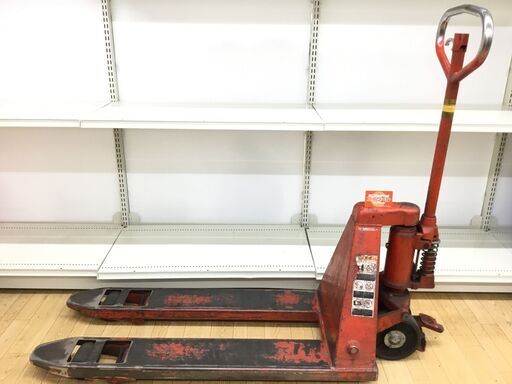 【エコツール半田店】①ビシャモン ハンドパレットトラック 1500kg BM15/BM-15【愛知県/名古屋市/知立市/半田市/岡崎市/工具】【IT0O1ERJFWE8】★出張買取も好評受付中！