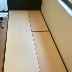 洗濯機、ベッドフレーム(シングルセット)