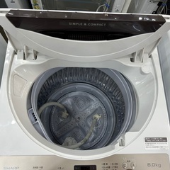 【1年保証】SHARPの全自動洗濯機入荷しました！！