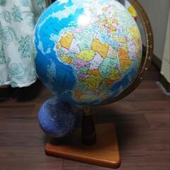 愛品館八千代店】フロアスタンド式地球儀