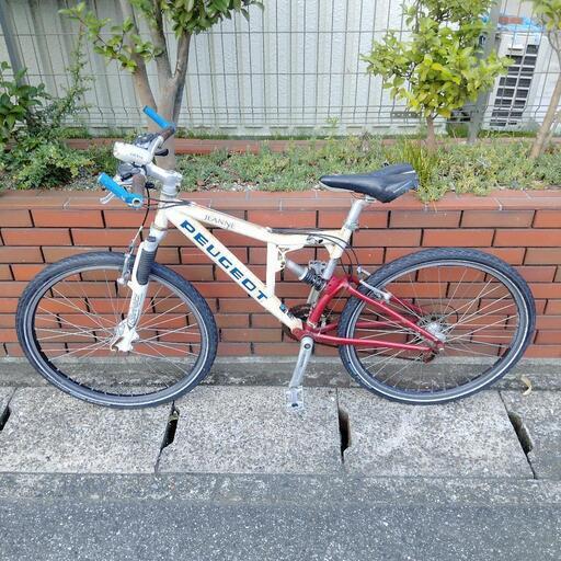 (chariyoshy出品)PEUGEOT26インチ、マウンテンバイク