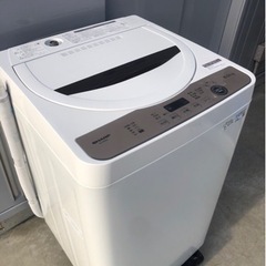 ⚠️今週末限定価格⚠️【SHARP】6kg洗濯機　2023年製