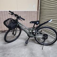 【売却済】子供用自転車 ジープ JE-24S 24インチ 6段変速