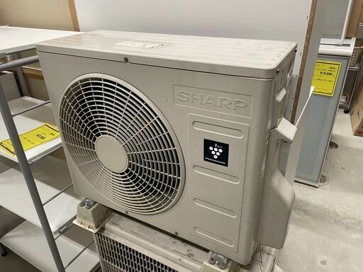 中古 エアコン シャープ AY-J22S-W 2019年製 3ヶ月保証 ※取り付け費用  