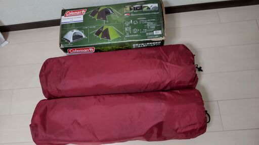 Coleman テント（２～３人用）＋インフレーターマット２個組