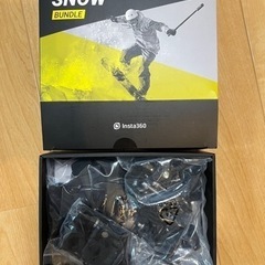 Insta360 X3本体＋自撮り棒120cm＋レンズキャップ＋SD64GB+スキーセット