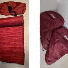 Coleman テント（２～３人用）＋インフレーターマット２個組