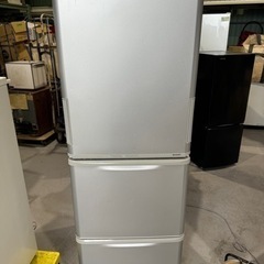 SHARP SJ-W351E-S 冷蔵庫 350L・どっちもドア 2019年製