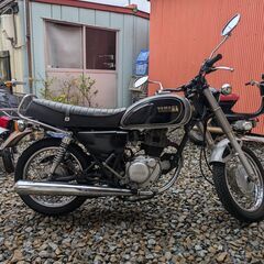 商談中、ヤマハYD１２５、実働、SR４００