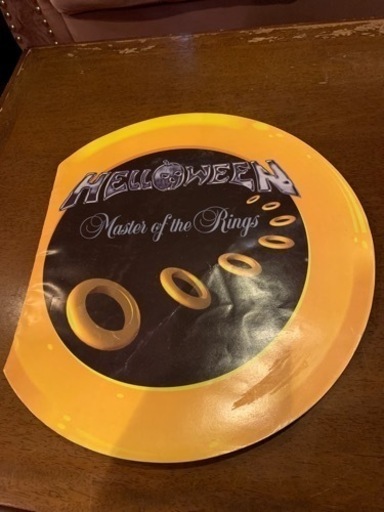 ハロウィン HELLOWEEN ｢Master of the Rings｣　直筆サイン入りパンフレット