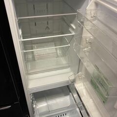 ☆中古￥11,800！TOSHIBA　153㍑2ドア冷蔵庫　家電　2019年製　GR-R15BS(W)型　幅48㎝ｘ奥行58㎝ｘ高さ127㎝　【BG055】