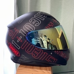 ヘルメットSHOEI  Z-7　B+COM SB 5X付き