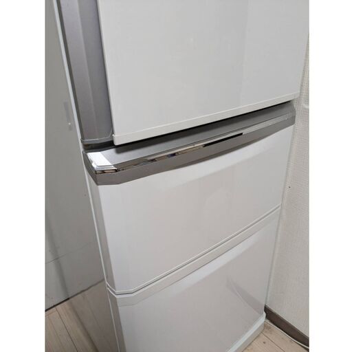 三菱ノンフロン冷凍冷蔵庫MR-C37W-P形 ①2023番 三菱✨ノンフロン冷凍冷蔵庫✨MR-C37X-P‼️