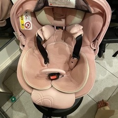 エールべべ クルット5i グランス ベビーピンク チャイルドシート