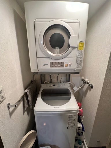 パナソニックの洗濯機\u0026乾燥機セット