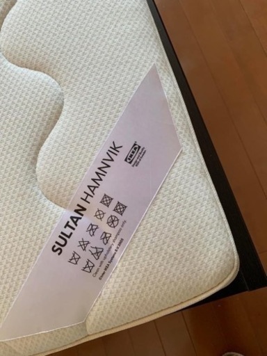 IKEAクイーンベッドset✨元値35万円 - ダブルベッド 