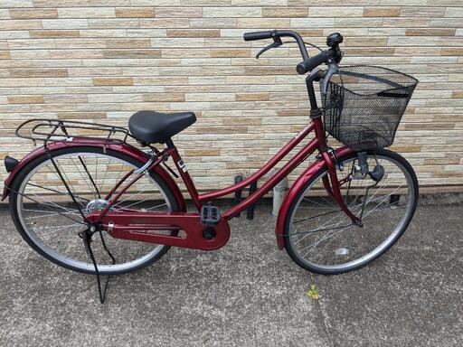 中古自転車変速無し 26インチダイナモLED ライト種類 軽整備済み 防犯登録対応 町田市 相模原市 SO197